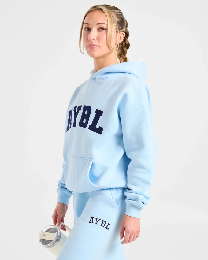 Sweat à capuche oversize Varsity 2.0