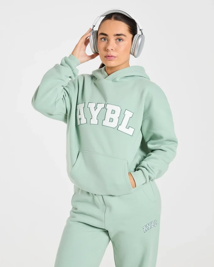 Sweat à capuche oversize Varsity 2.0