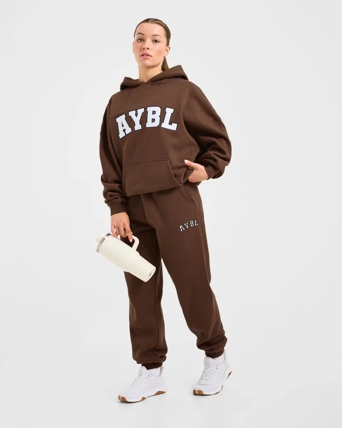 Sweat à capuche oversize Varsity 2.0