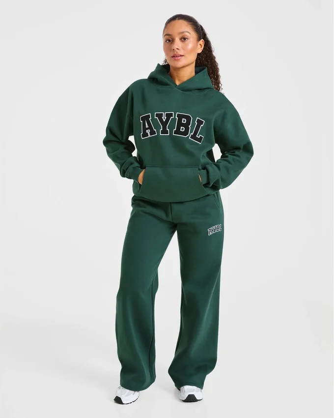 Sweat à capuche oversize Varsity 2.0