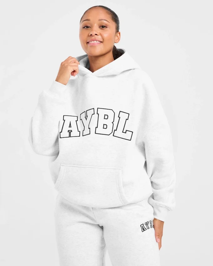 Sweat à capuche oversize Varsity 2.0