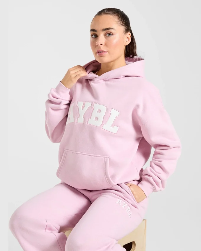 Sweat à capuche oversize Varsity 2.0