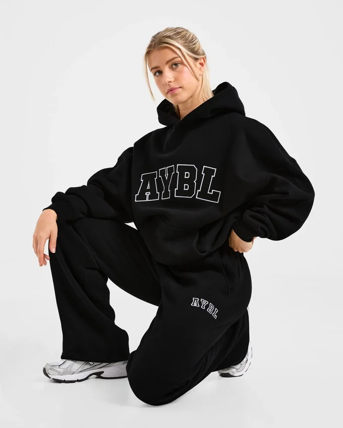 Sweat à capuche oversize Varsity 2.0