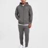 Sweat à capuche zippé léger Essential