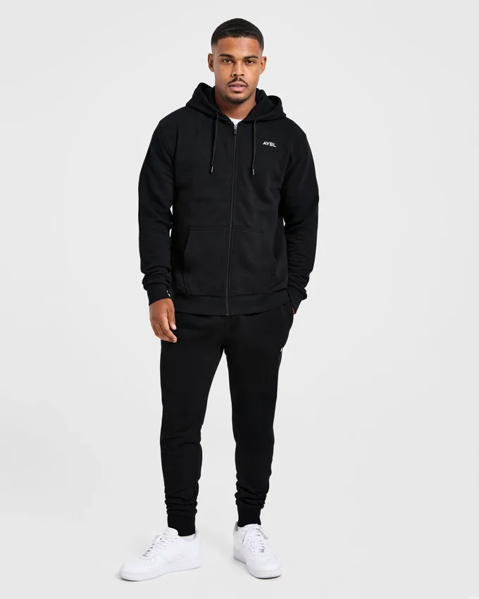 Sweat à capuche zippé léger Essential