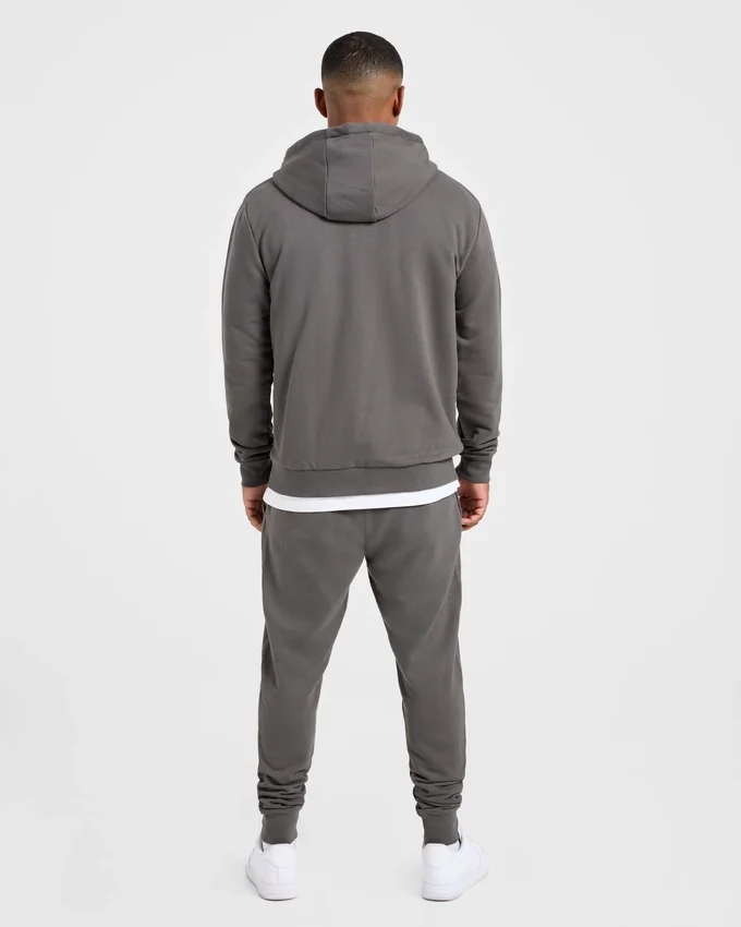 Sweat à capuche zippé léger Essential