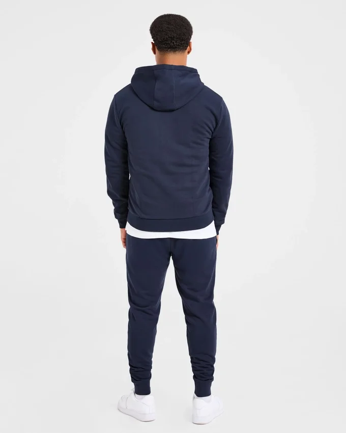 Sweat à capuche zippé léger Essential
