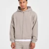 Sweat à capuche zippé oversize Craft