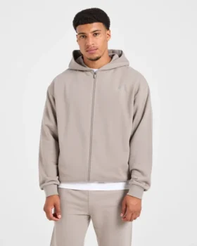 Sweat à capuche zippé oversize Craft