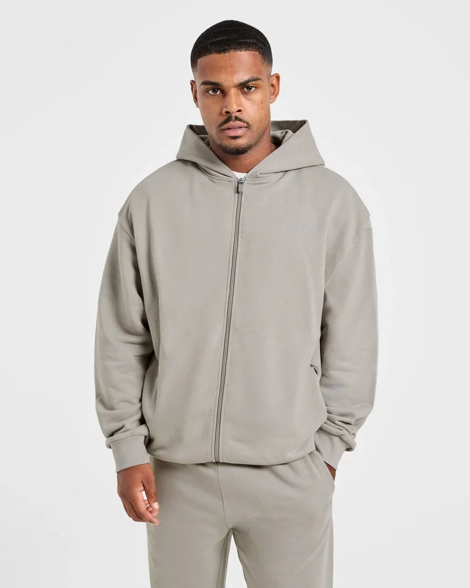 Sweat à capuche zippé oversize Craft