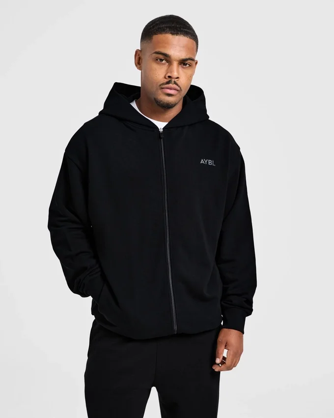 Sweat à capuche zippé oversize Craft