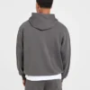 Sweat à capuche zippé oversize Craft