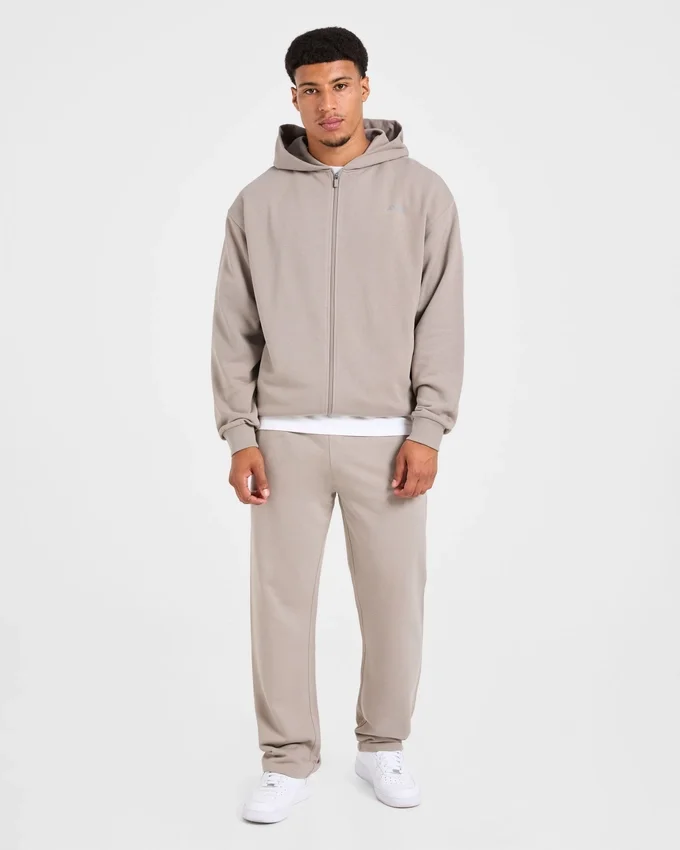 Sweat à capuche zippé oversize Craft