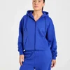 Sweat à capuche zippé oversize Lifestyle