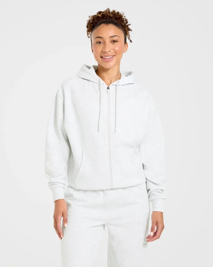 Sweat à capuche zippé oversize Lifestyle