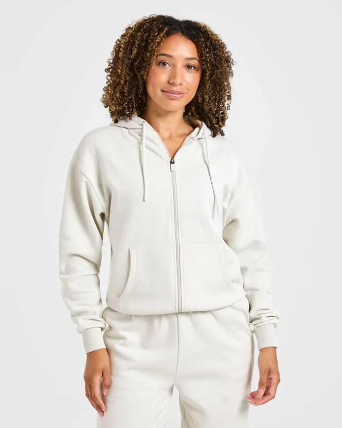 Sweat à capuche zippé oversize Lifestyle