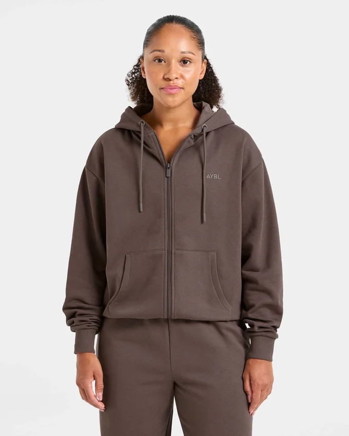 Sweat à capuche zippé oversize Lifestyle
