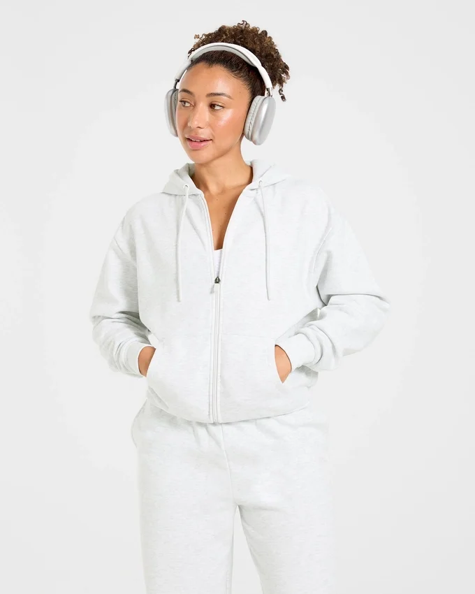 Sweat à capuche zippé oversize Lifestyle