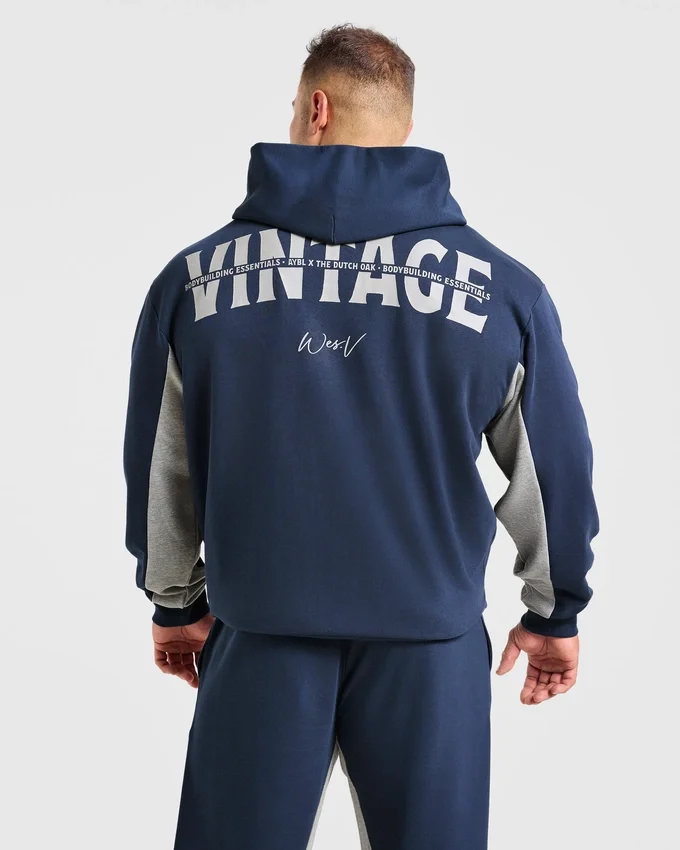 Sweat à capuche zippé oversize Wesley Vissers x