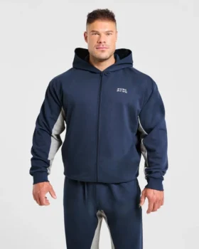 Sweat à capuche zippé oversize Wesley Vissers x