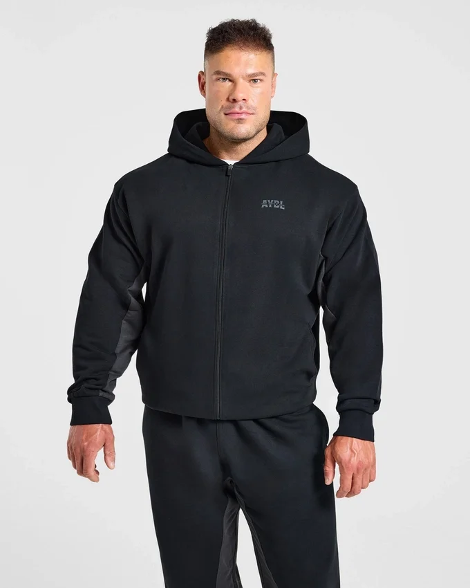 Sweat à capuche zippé oversize Wesley Vissers x