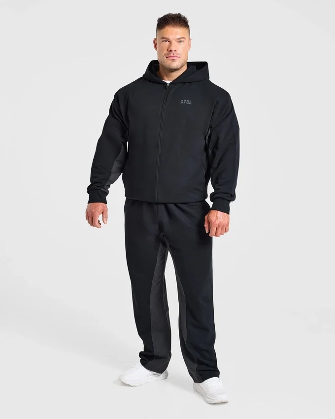 Sweat à capuche zippé oversize Wesley Vissers x