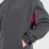 Sweat à capuche zippé oversize Wesley Vissers x