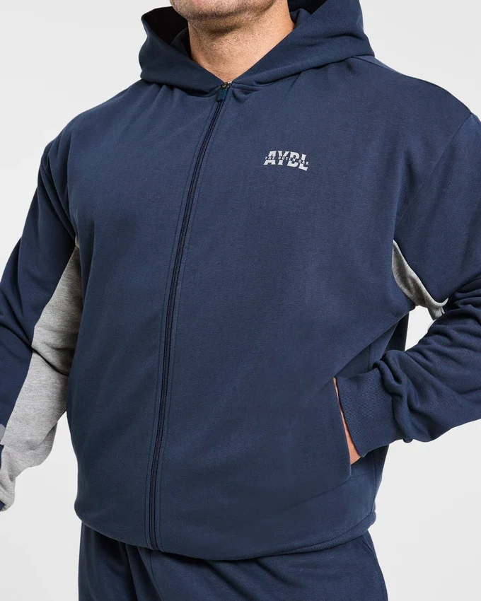 Sweat à capuche zippé oversize Wesley Vissers x