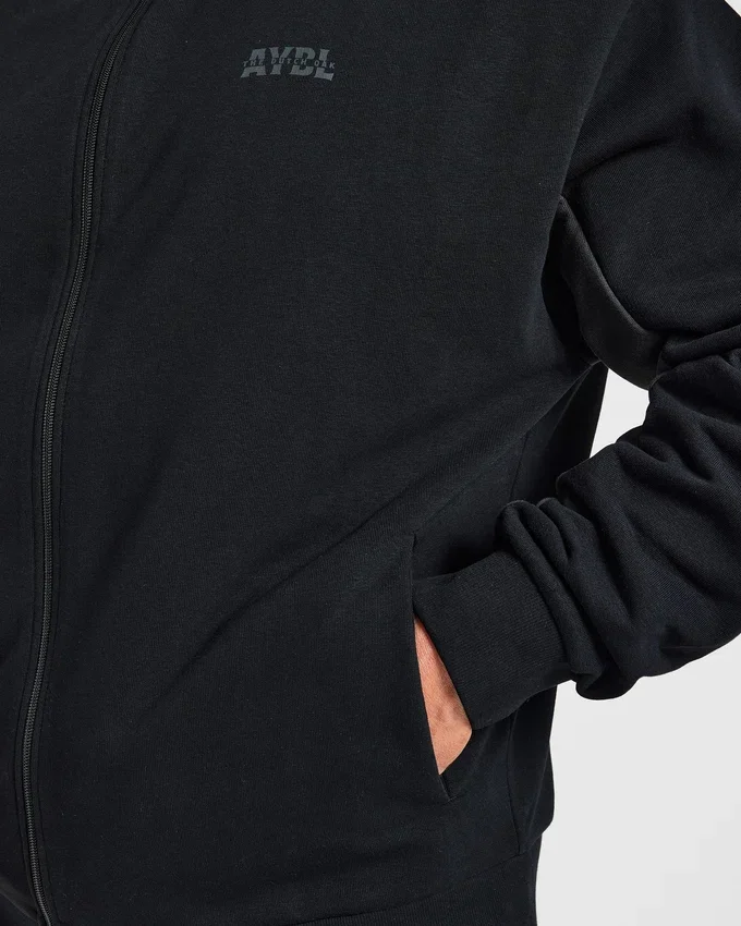 Sweat à capuche zippé oversize Wesley Vissers x