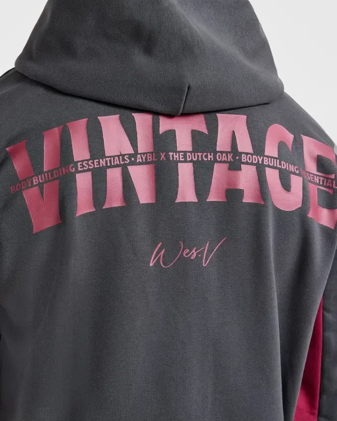 Sweat à capuche zippé oversize Wesley Vissers x