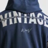 Sweat à capuche zippé oversize Wesley Vissers x