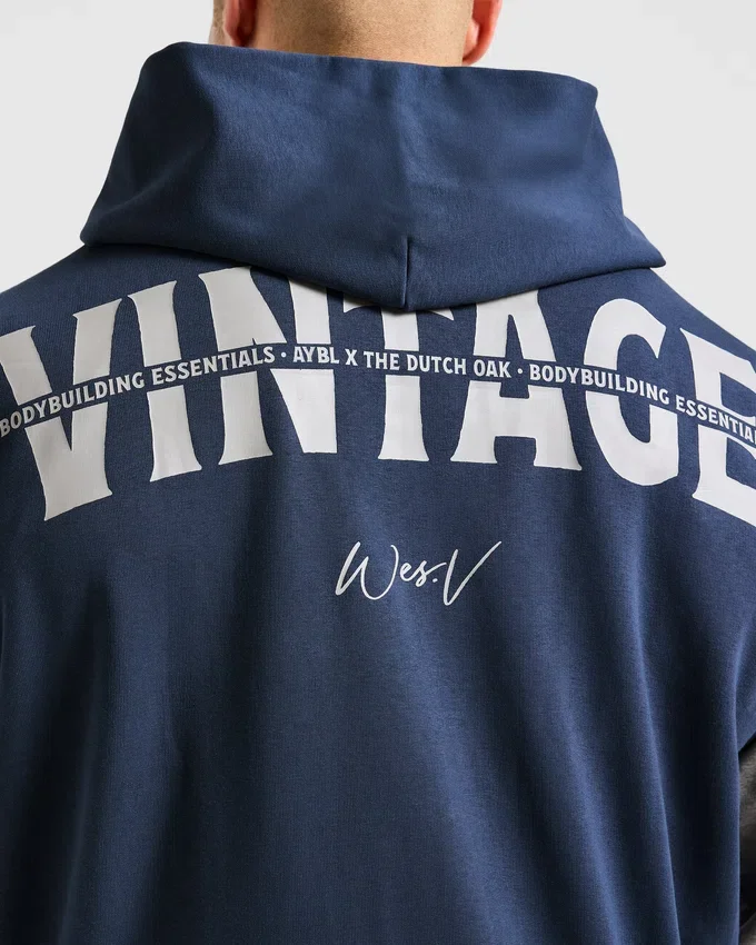 Sweat à capuche zippé oversize Wesley Vissers x