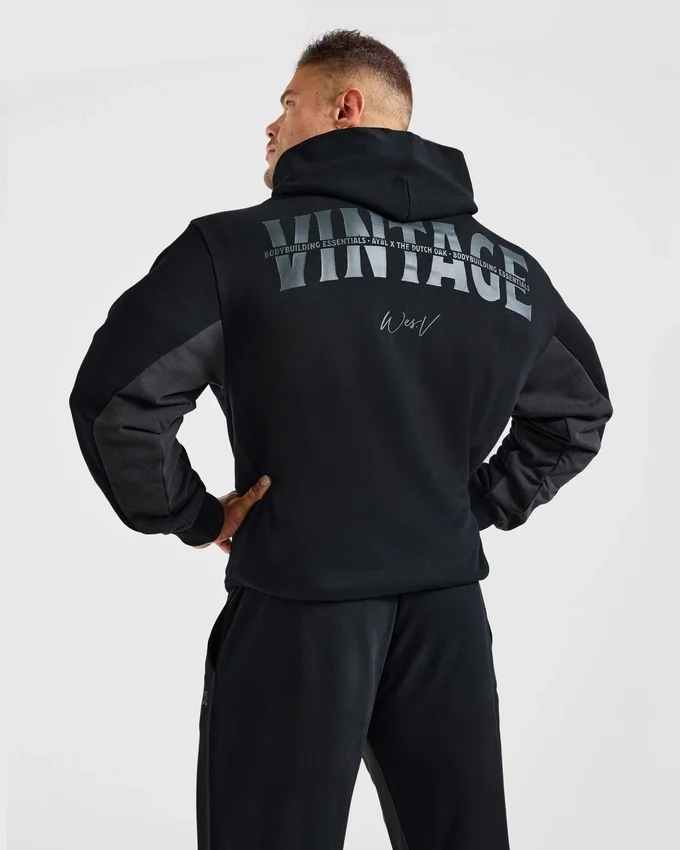 Sweat à capuche zippé oversize Wesley Vissers x