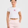 T-shirt court « Just a Gym Girl »