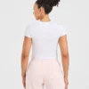 T-shirt court « Just a Gym Girl »