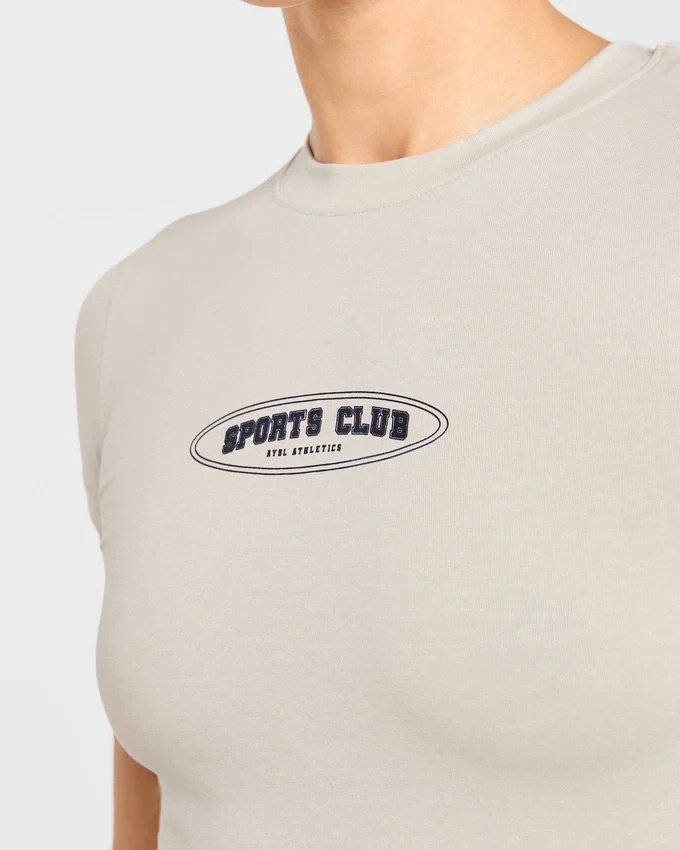 T-shirt court « Sports Club »