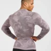 T-shirt à manches longues Camo Seamless motif camouflage