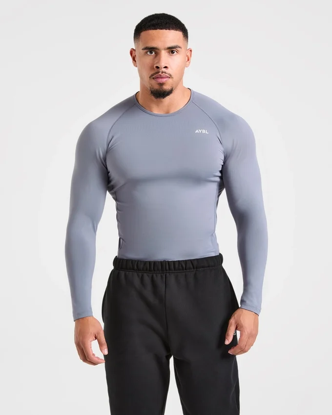 T-shirt à manches longues de compression