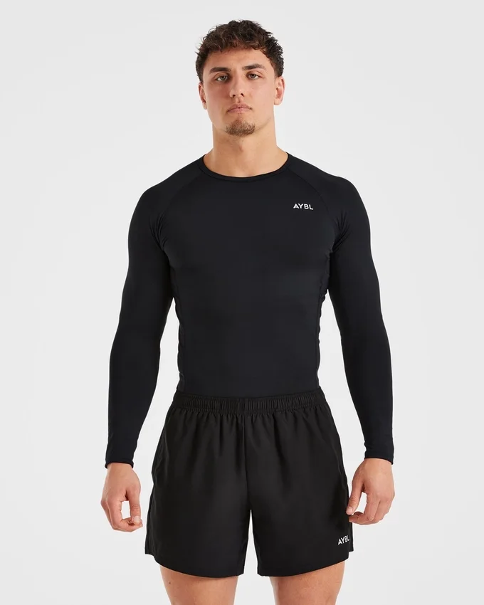 T-shirt à manches longues de compression