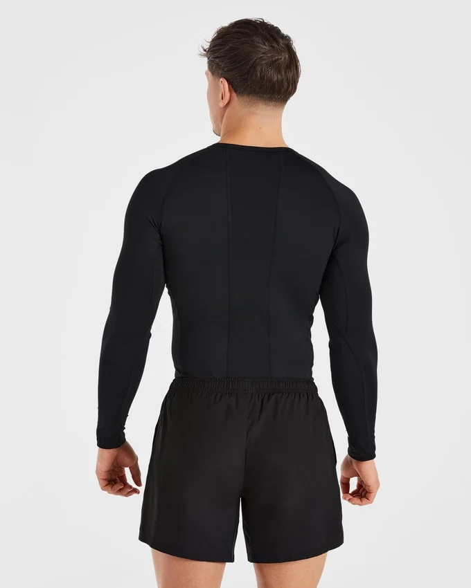 T-shirt à manches longues de compression