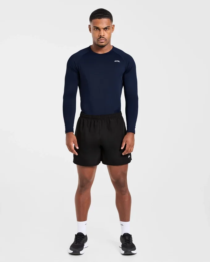 T-shirt à manches longues de compression