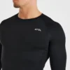 T-shirt à manches longues de compression