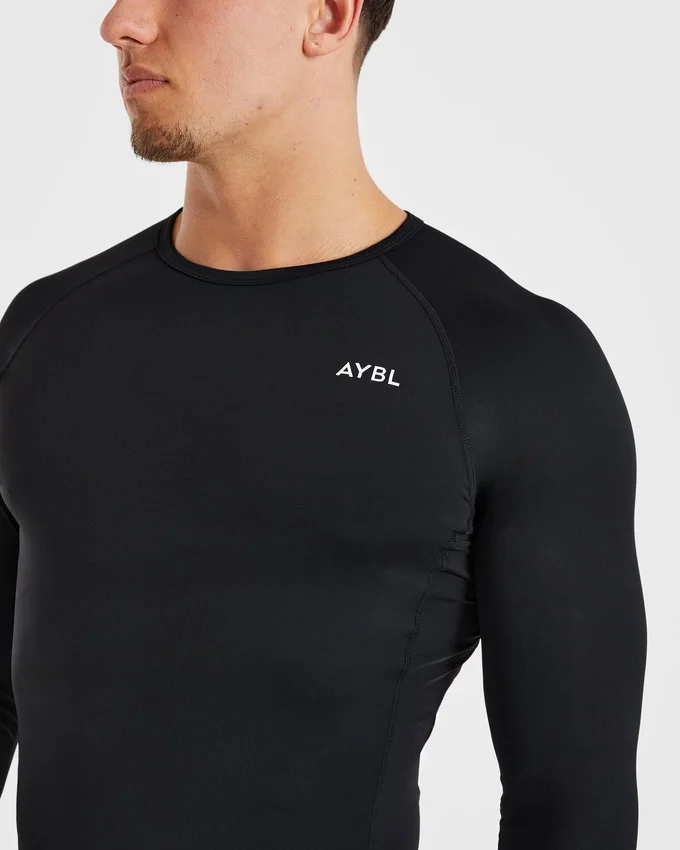T-shirt à manches longues de compression