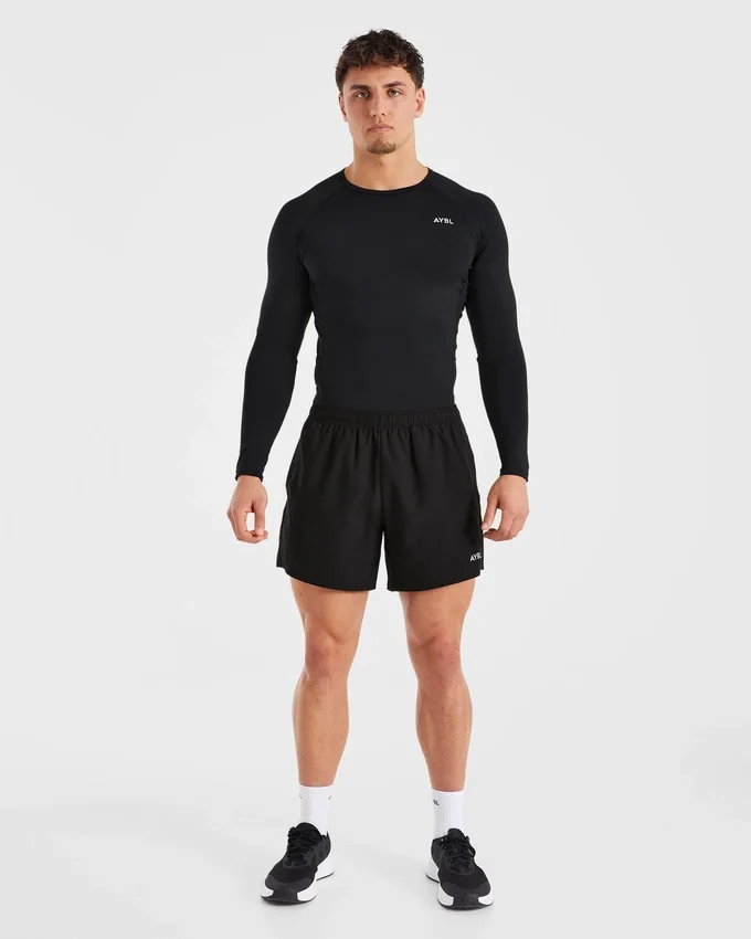T-shirt à manches longues de compression