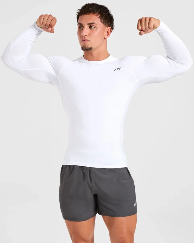 T-shirt à manches longues de compression