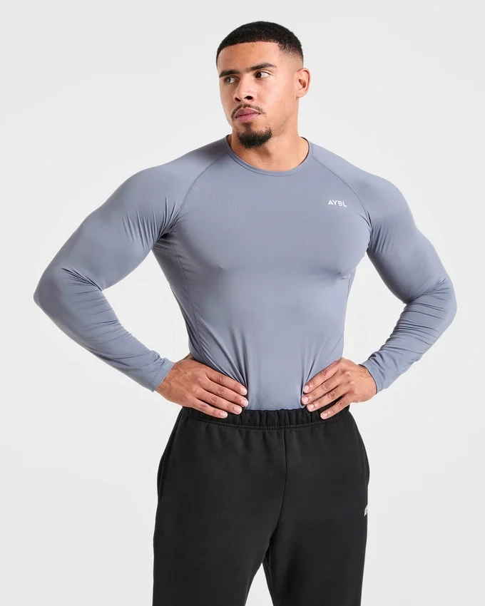T-shirt à manches longues de compression