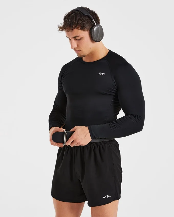 T-shirt à manches longues de compression