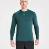 T-shirt à manches longues sans coutures Attain