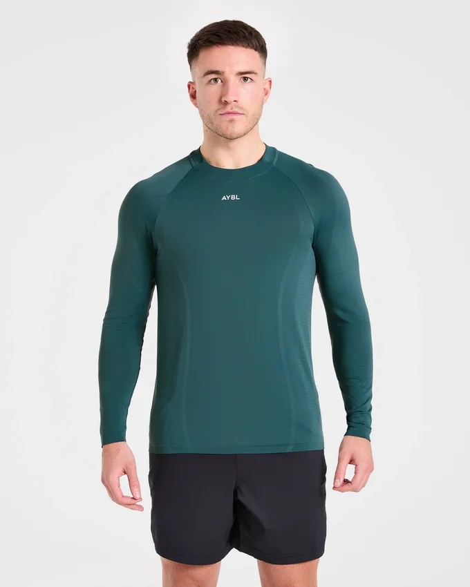 T-shirt à manches longues sans coutures Attain