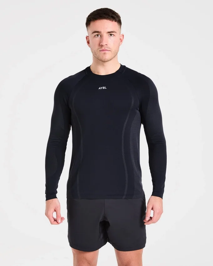 T-shirt à manches longues sans coutures Attain